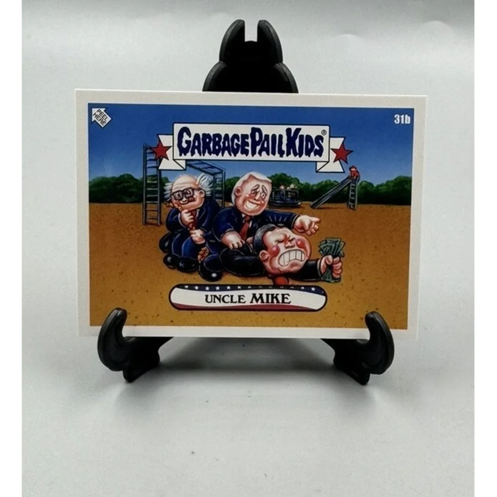2020 Topps Garbage Pail Kids GPK Disgrace to the White House #31B‎ Uncle Mike